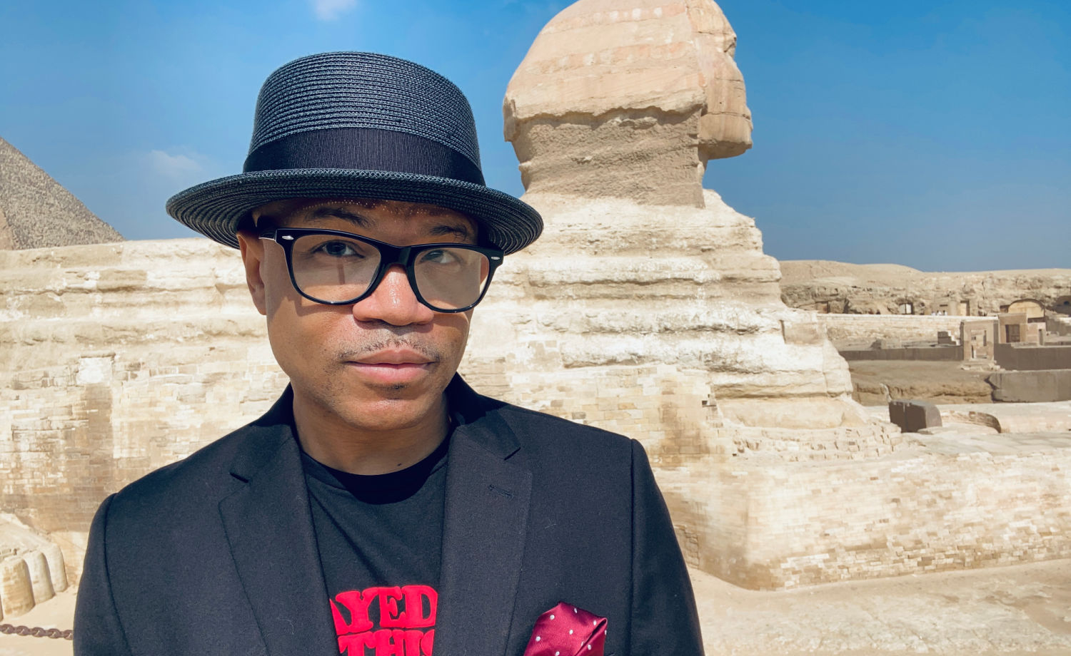 A picture of T L. Cross in Egypt